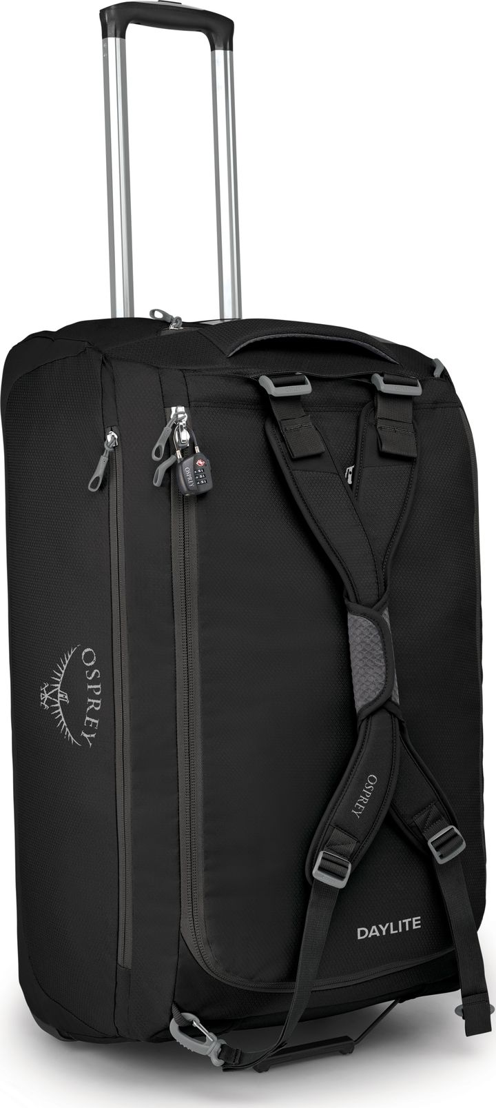 Osprey Daylite Wheeled Duffel 85 Black Osprey