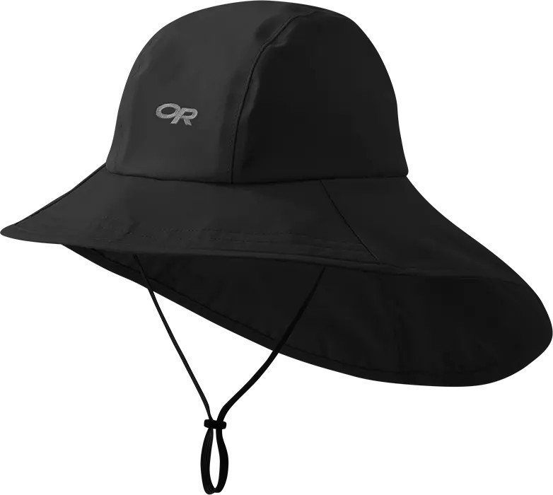 Outdoor Research Men’s Seattle Cape Hat Black