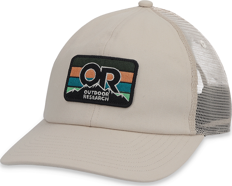 Outdoor Research Unisex Advocate Stripe Patch Cap Dark Sand