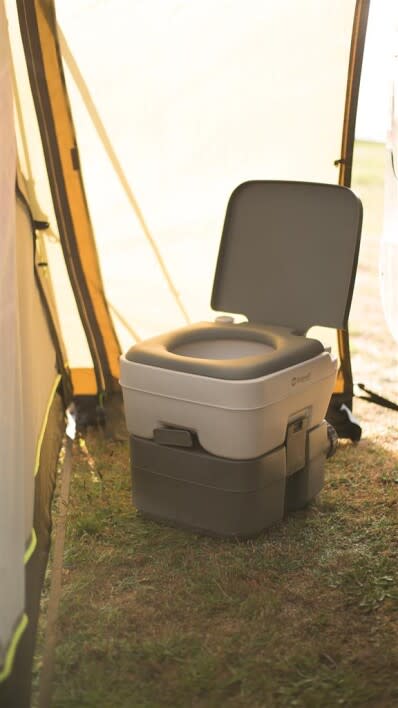 Outwell 20 L Portable Toilet Black & Grey Outwell