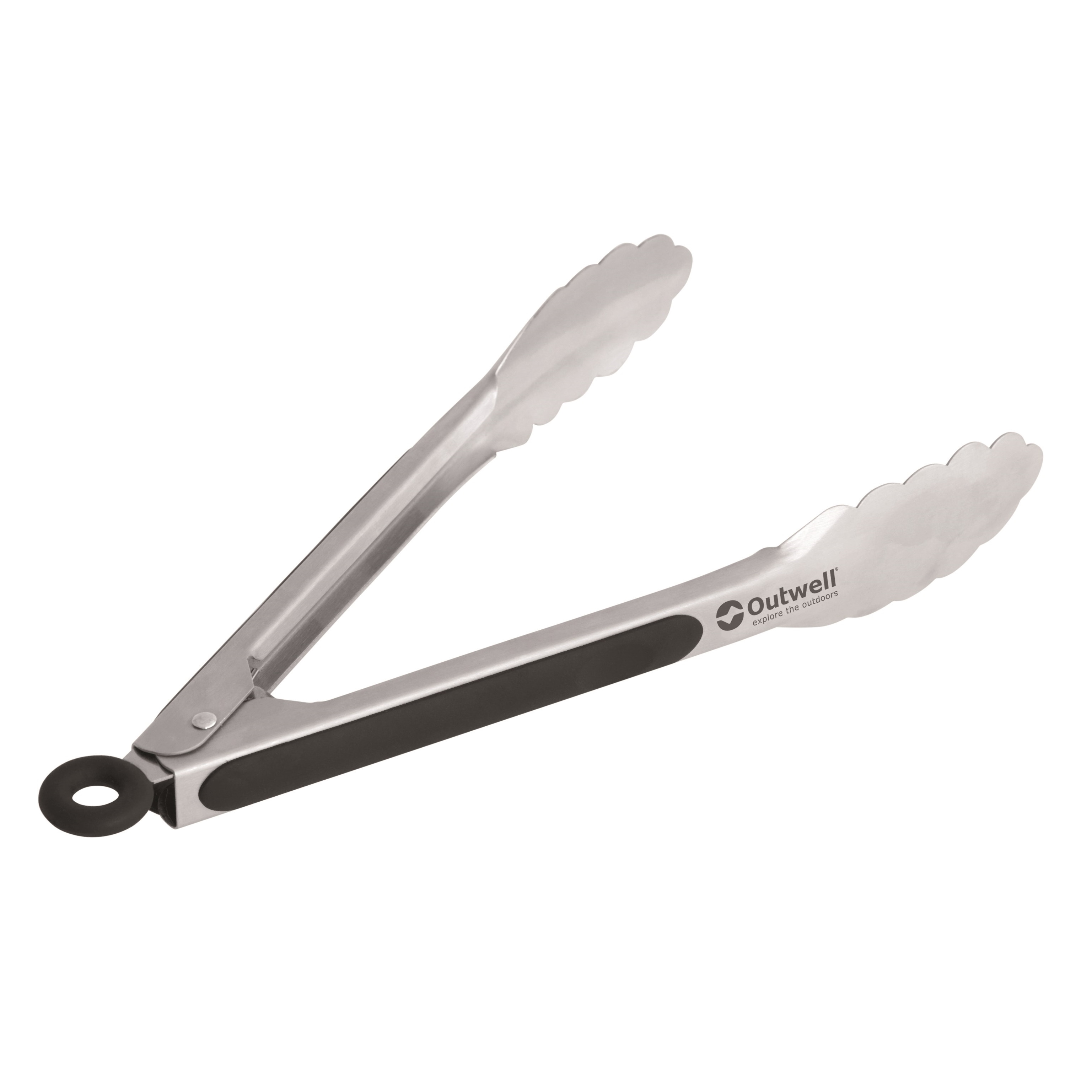 Outwell Locking Grill Tongs Silver