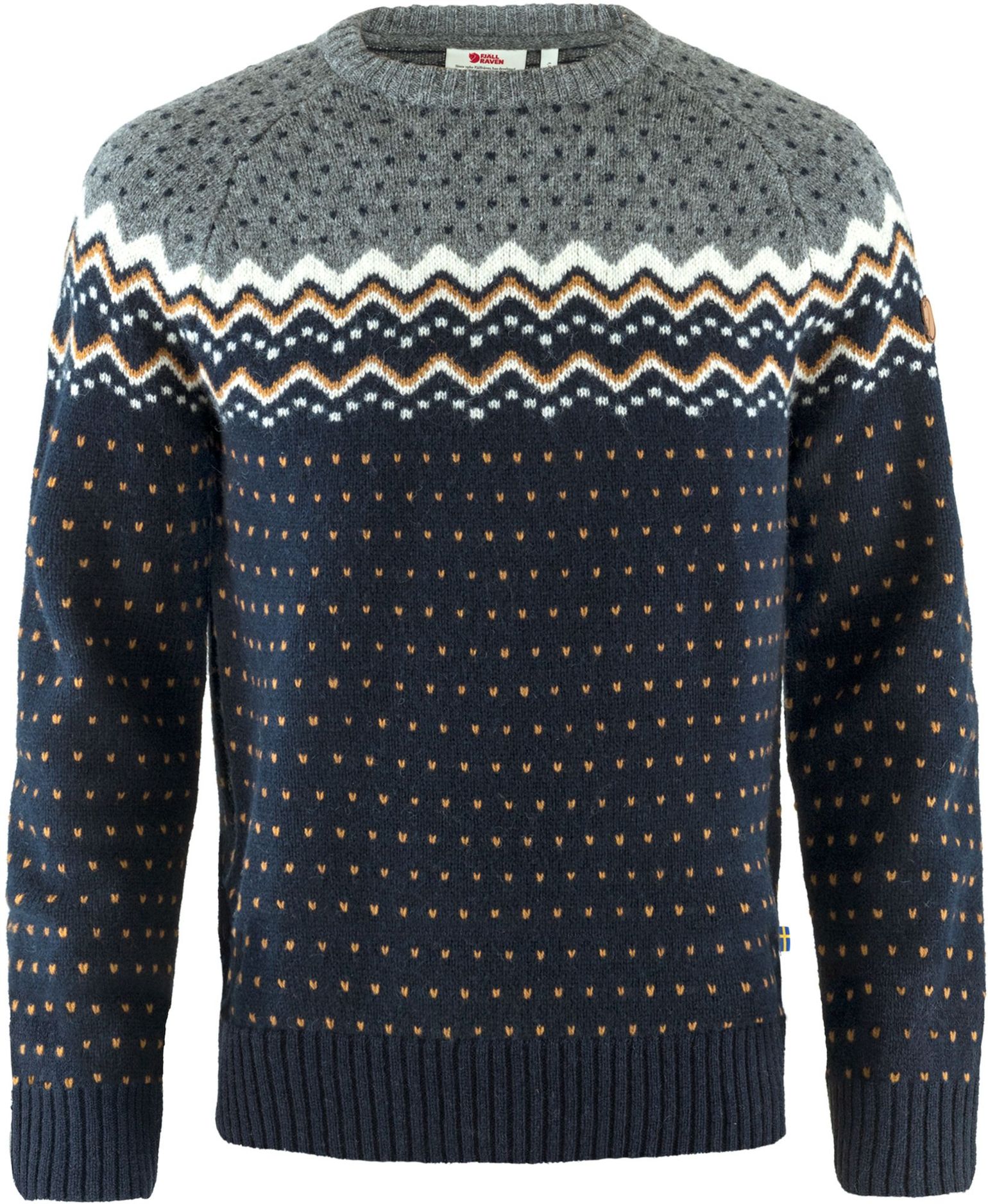 Fjällräven Men's Övik Knit Sweater Dark Navy