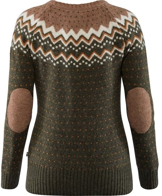 Fjällräven Women's Övik Knit Sweater Deep Forest Fjällräven