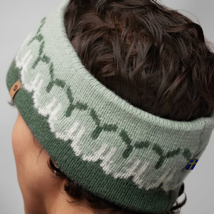 Fjällräven Övik Path Knit Headband Chalk White-Grey Fjällräven