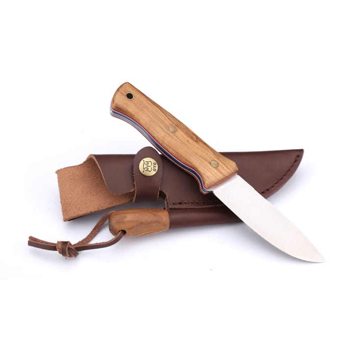 Øyo Femunden Knife W/Leather Sheath Brown Øyo