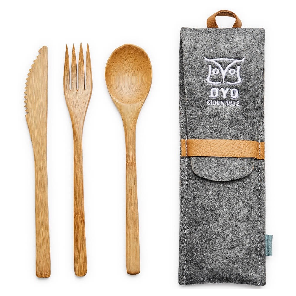 Øyo Turtagrø Cutlery Grey/Brown