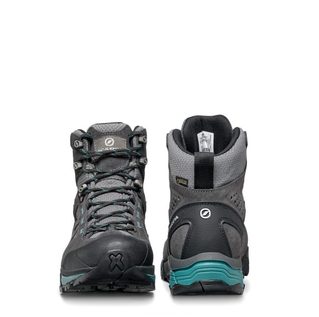 Scarpa ZG Lite GTX W Wide Dark Gray - Lagoon Scarpa