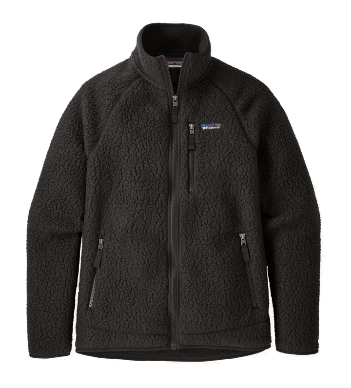 Patagonia Men's Retro Pile Fleece Jacket Black Patagonia