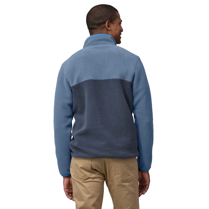 Patagonia Men's Lightweight Synchilla Snap-T Fleece Pullover Smolder Blue Patagonia