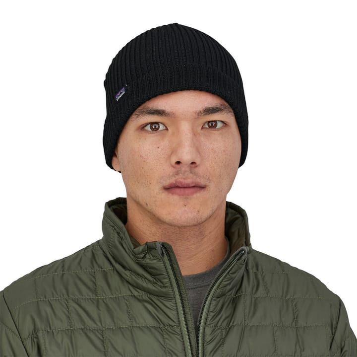 Patagonia Fisherman's Rolled Beanie Black Patagonia