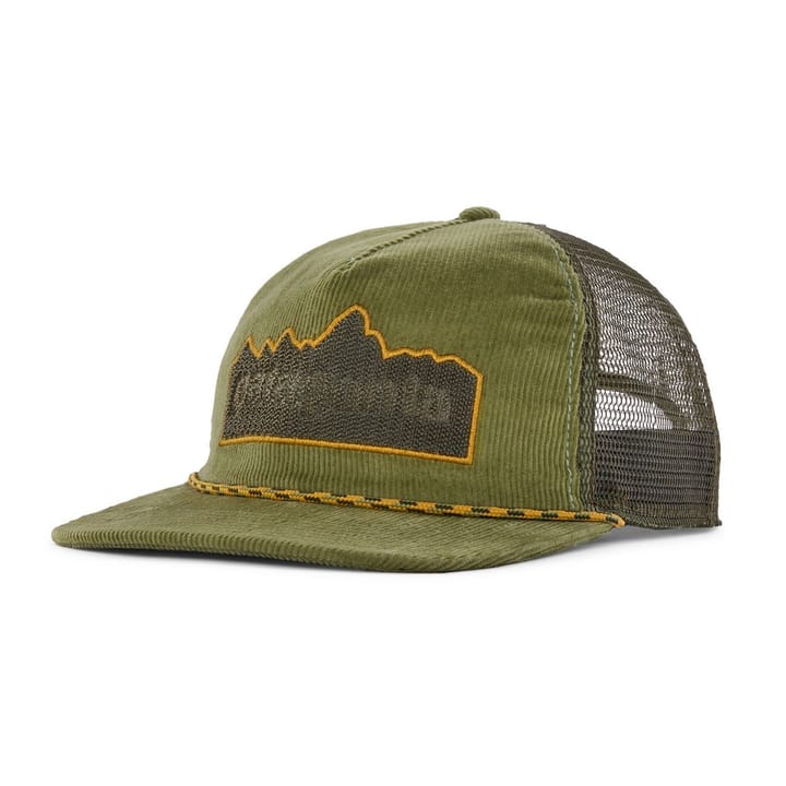 Patagonia Fly Catcher Hat Fitz Roy Frame: Buckhorn Green Patagonia