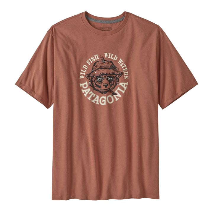 Patagonia M's Take a Stand Responsibili-Tee Wild Grizz: Sienna Clay Patagonia