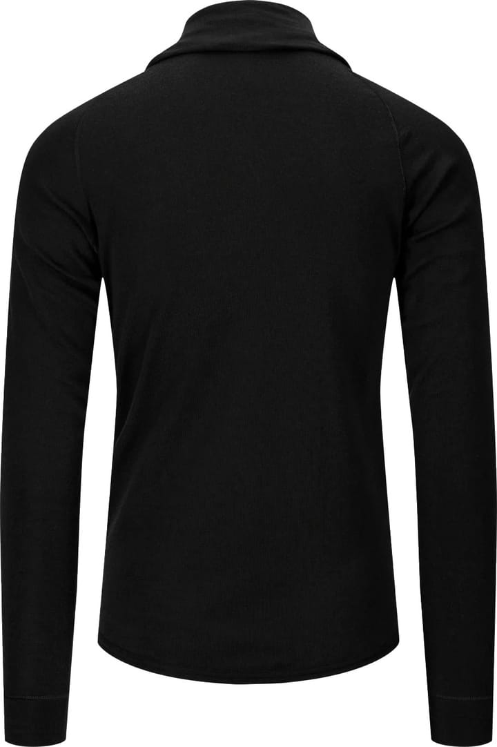 Brynje Unisex Classic Zip Polo Shirt Black Brynje