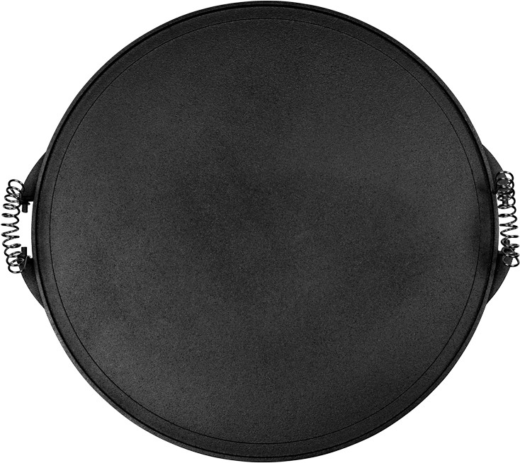 Espegard Griddle Cast Iron Plate Black