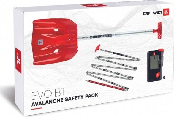 Arva Pack Safety Box EVO BT Black/Red Arva