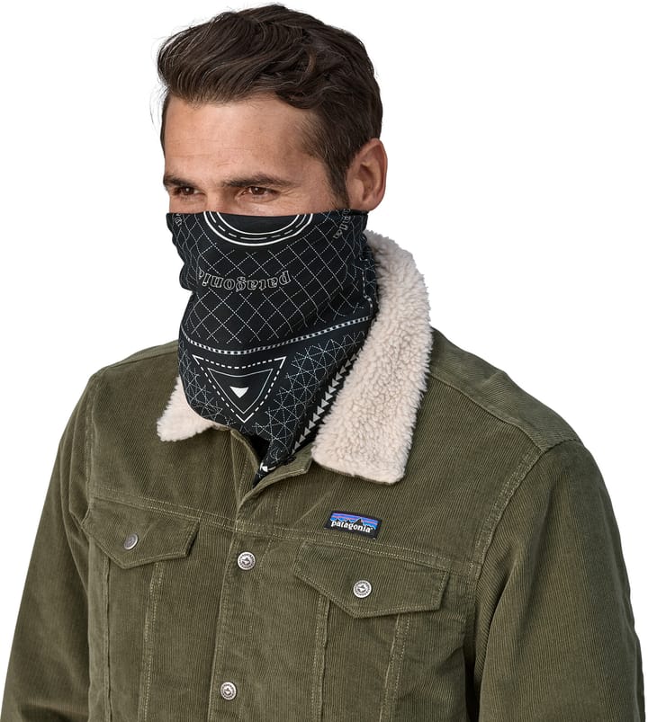 Patagonia Bandana Mountain Grid: Black Patagonia