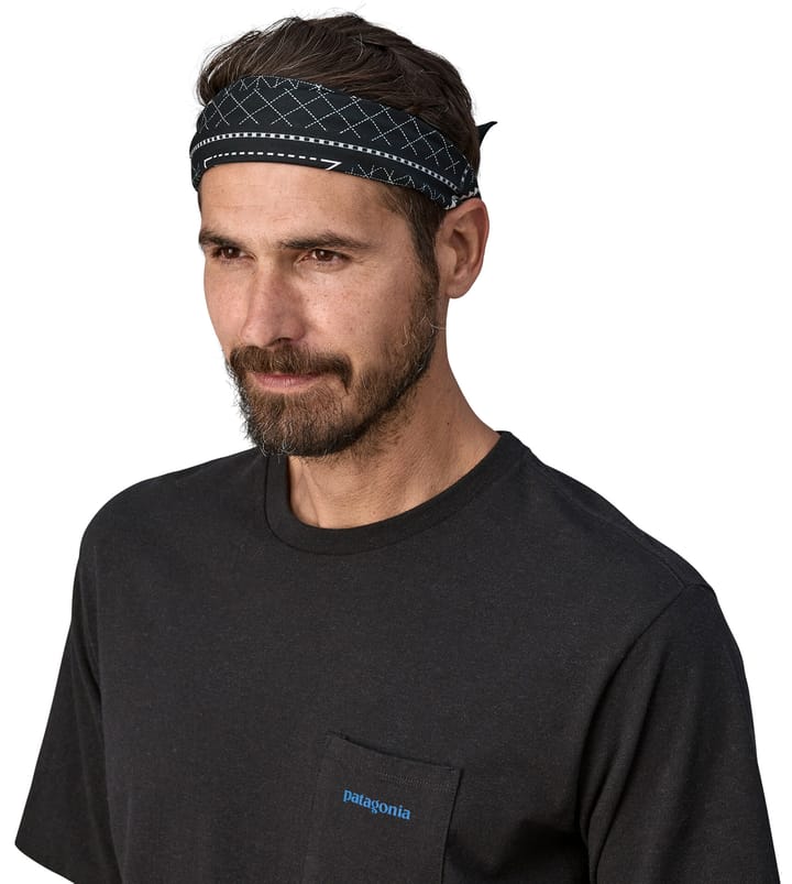 Patagonia Bandana Mountain Grid: Black Patagonia