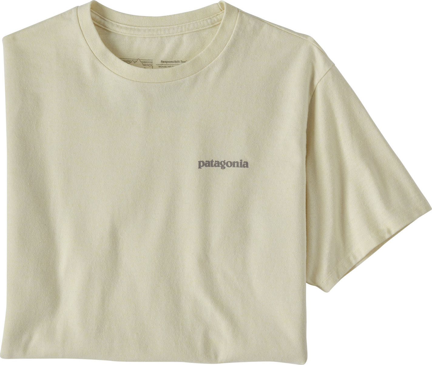 Patagonia Fitz Roy Icon Responsibili-Tee Birch White