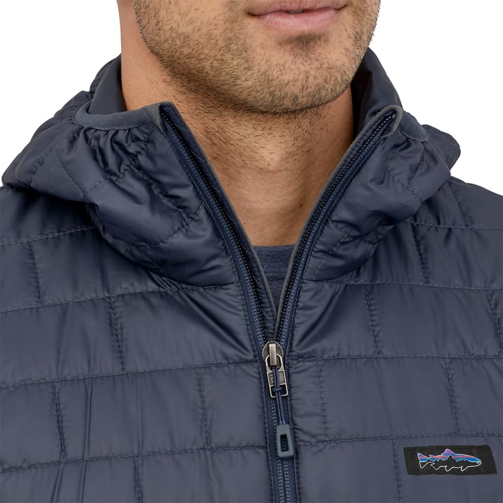 Patagonia M's Nano Puff Fitz Roy Trout Hoody Smolder Blue Patagonia