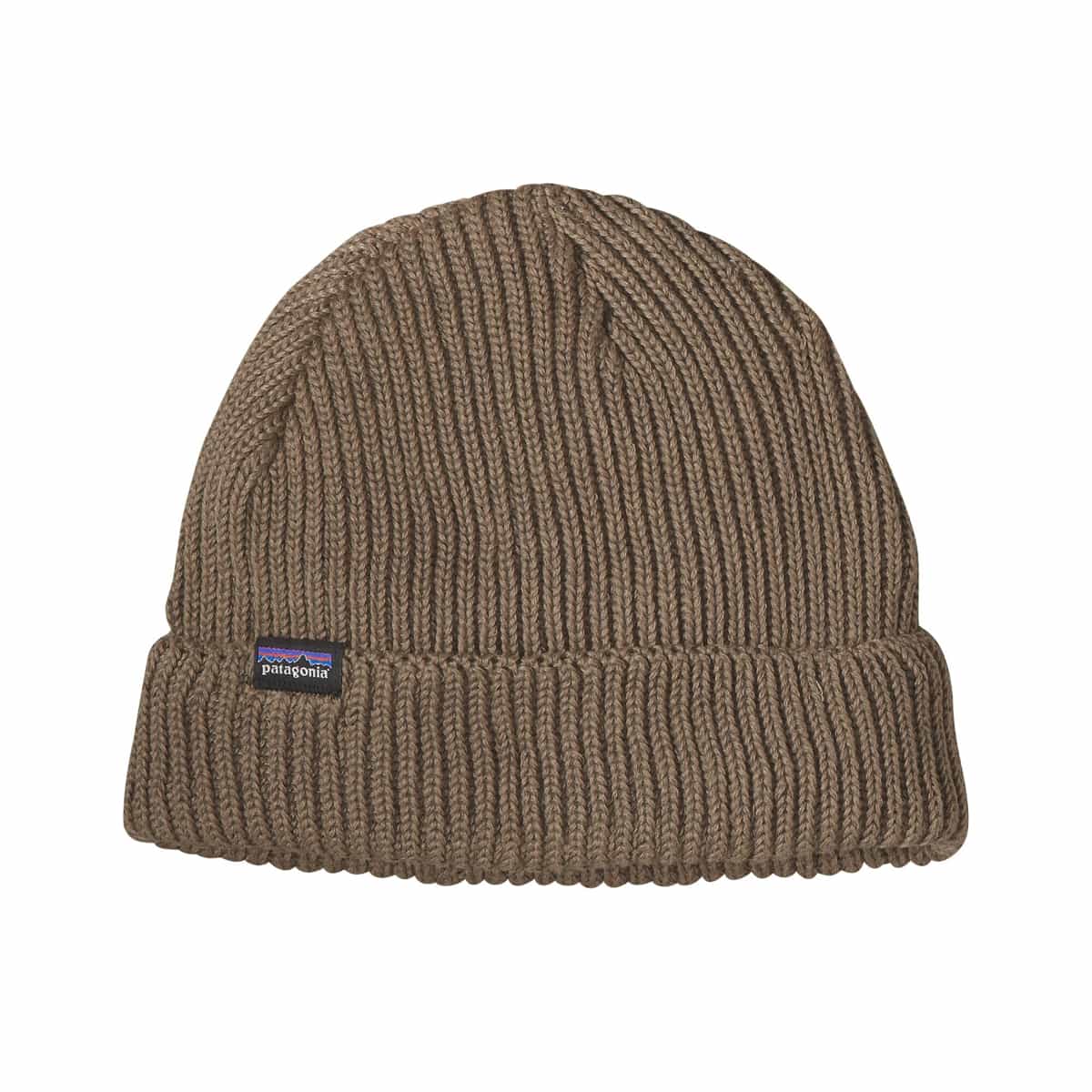 Patagonia Fisherman's Rolled Beanie Ash Tan