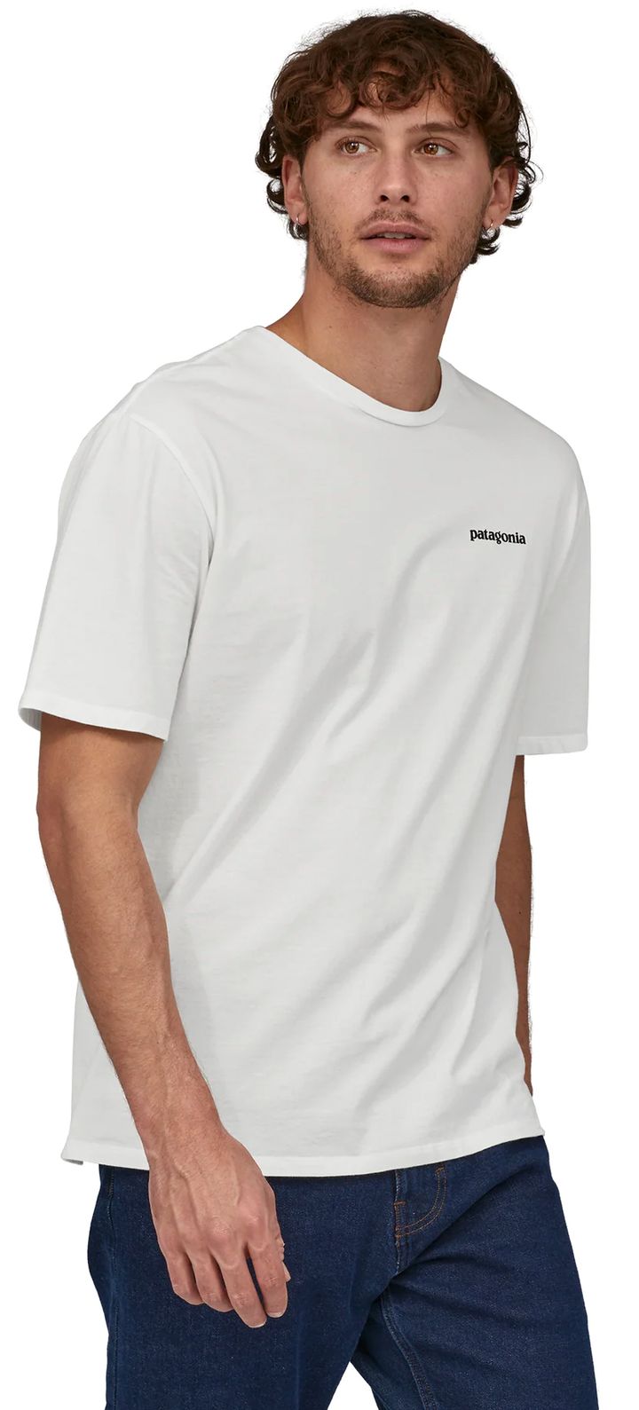 Patagonia M's Home Water Trout Organic T-Shirt White Patagonia