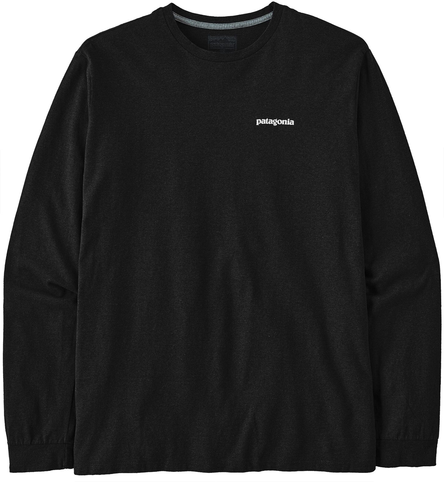 Patagonia M's L/S Home Water Trout Responsibili-Tee Black