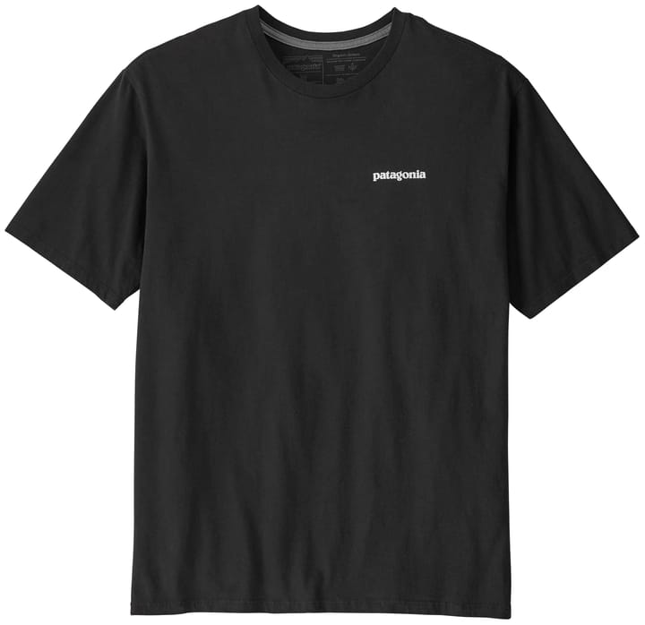 Patagonia Men's P-6 Logo Responsibili-Tee Black Patagonia