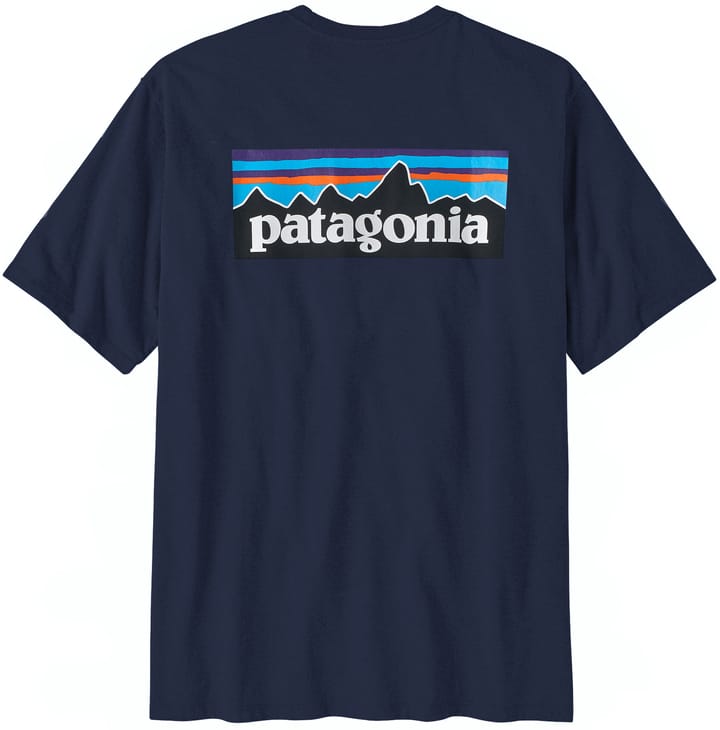 Patagonia Men's P-6 Logo Responsibili-Tee Classic Navy Patagonia