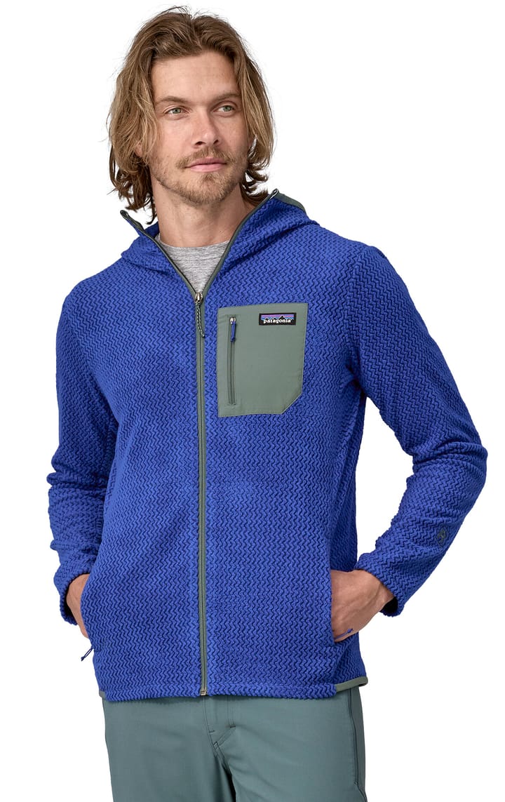 Patagonia M's R1 Air Full-Zip Hoody Passage Blue Patagonia