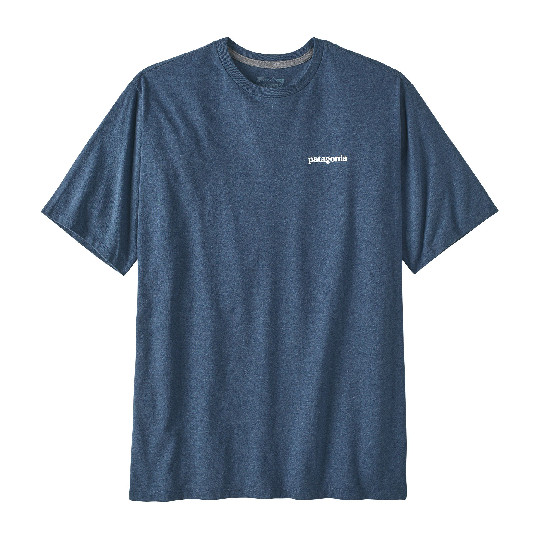 Patagonia Men’s P-6 Logo Responsibili-Tee Utility Blue