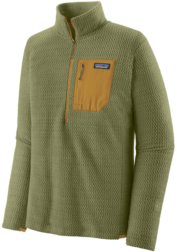 Patagonia M's R1 Air Zip Neck Buckhorn Green Patagonia