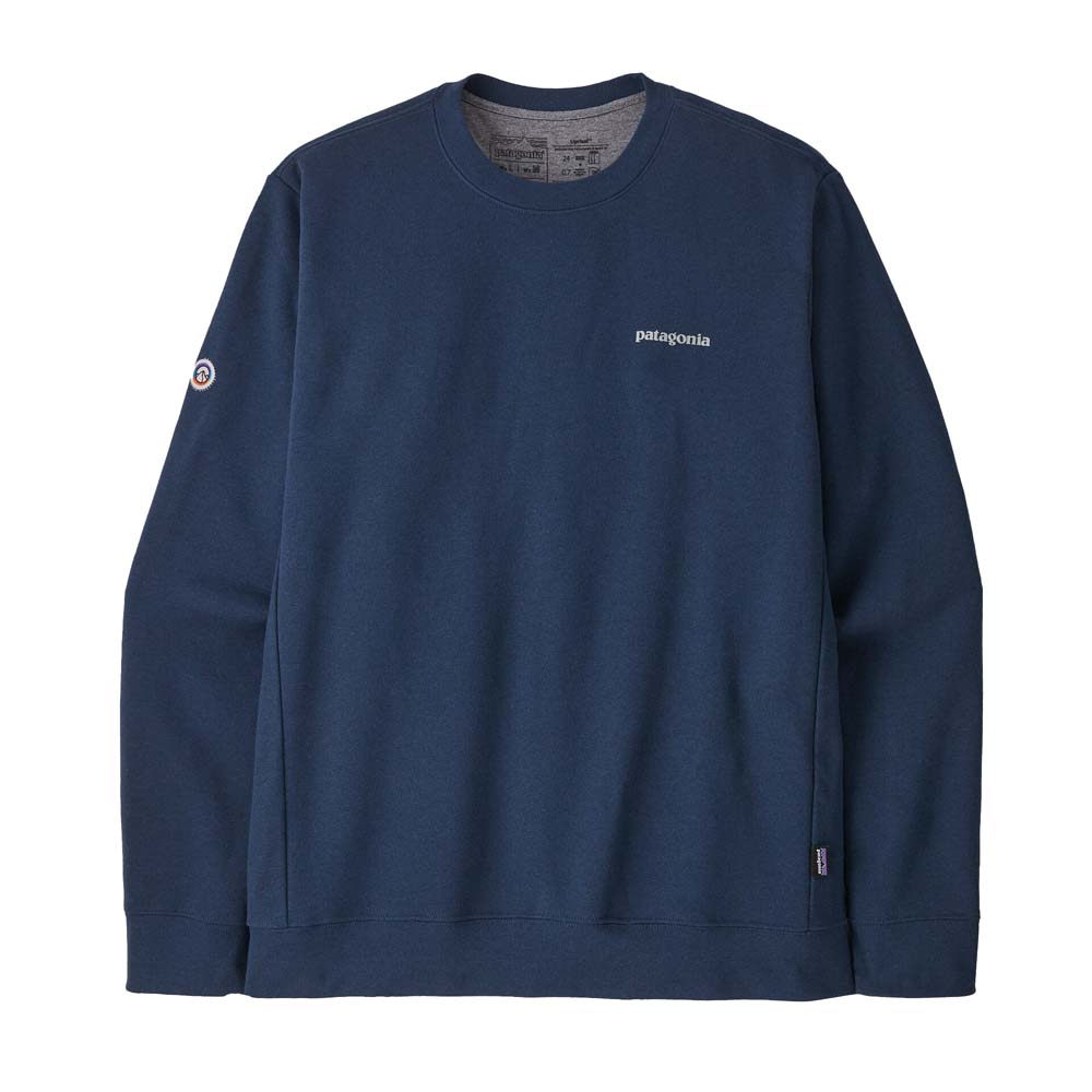 Patagonia Unisex Fitz Roy Icon Uprisal Crew Sweatshirt Lagom Blue