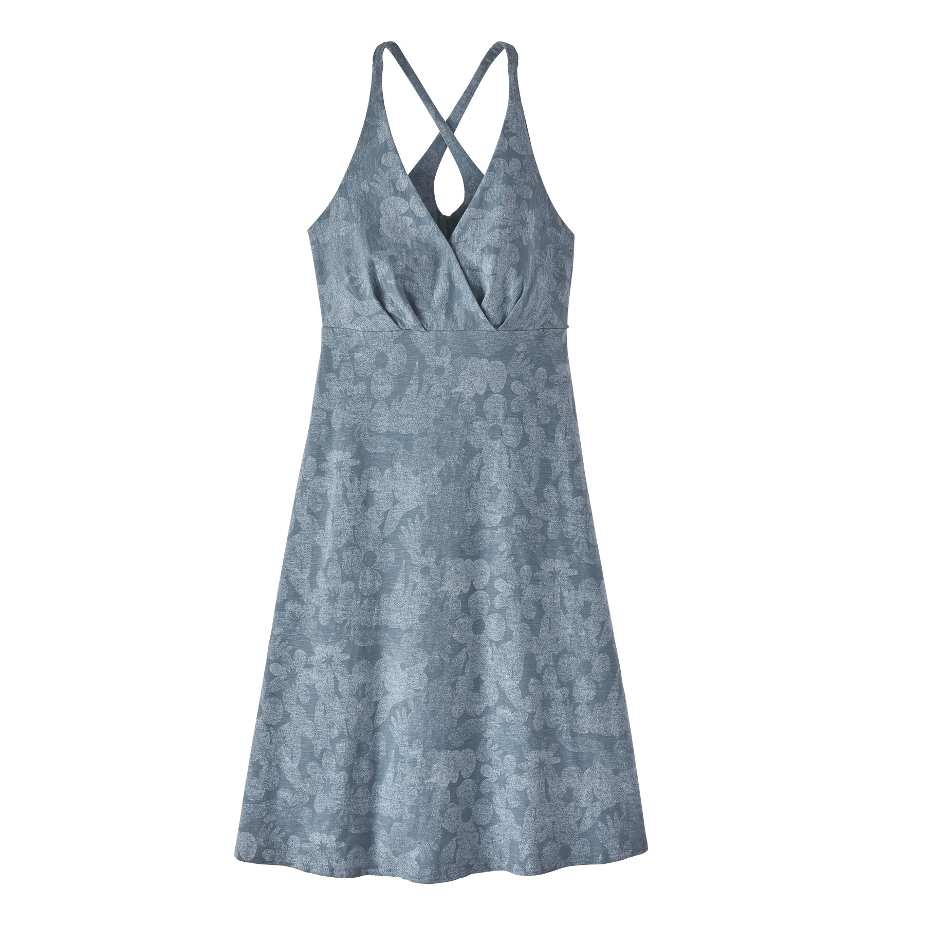 Patagonia Women’s Amber Dawn Dress Channeling Spring: Light Plume Grey