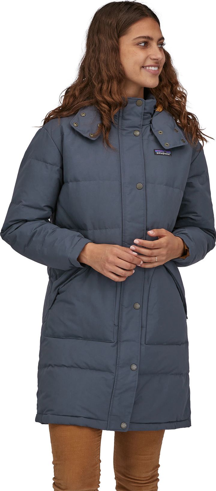 Patagonia Women's Downdrift Parka Smolder Blue Patagonia