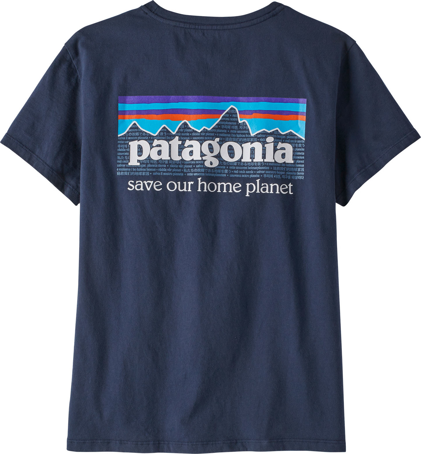 Patagonia navy cheap t shirt