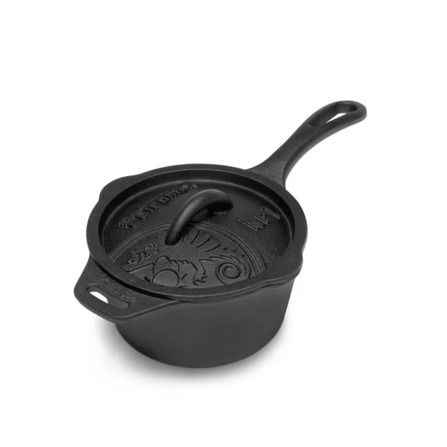 Petromax Cast-Iron Saucepan with lid Kr1 Black