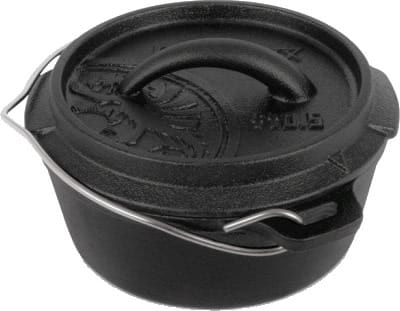 Petromax Dutch Oven FT0.5 With A Plane Bottom Surface Black Petromax