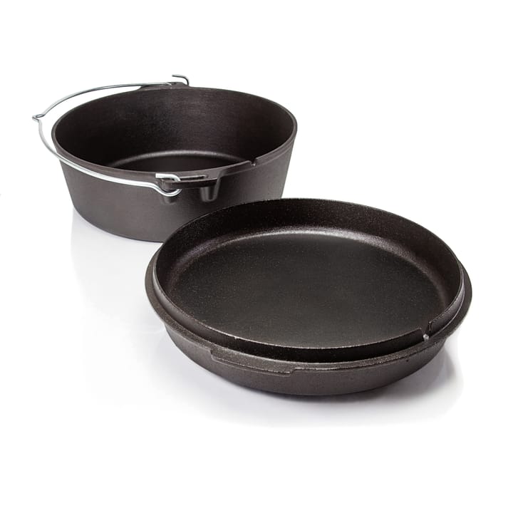 Petromax Dutch Oven FT6 With A Plane Bottom Surface Black Petromax