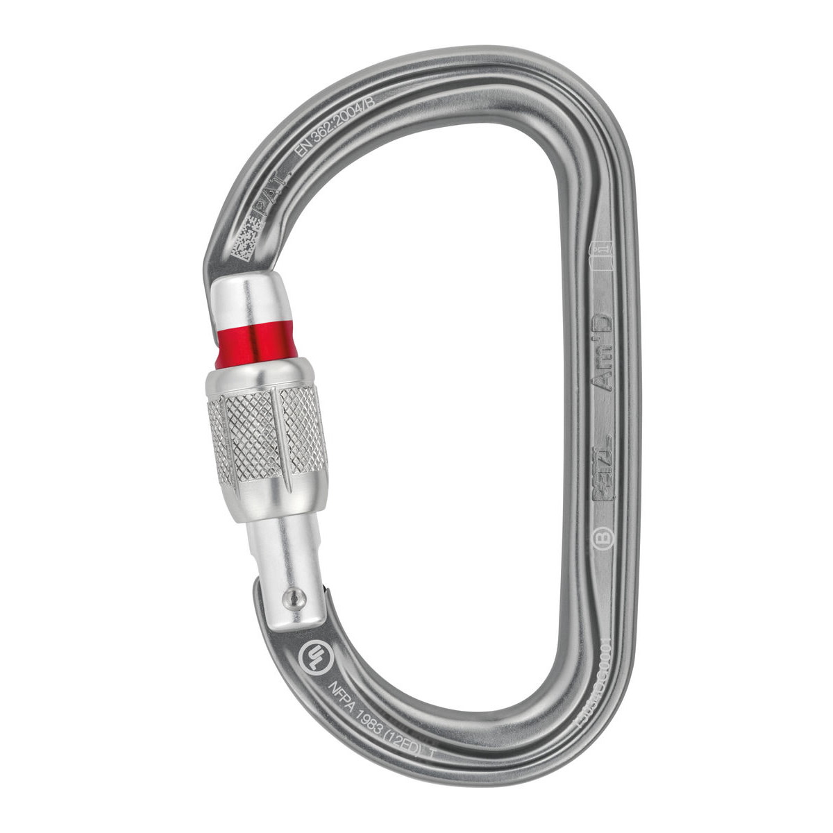 Petzl Am’D Screw-Lock Red