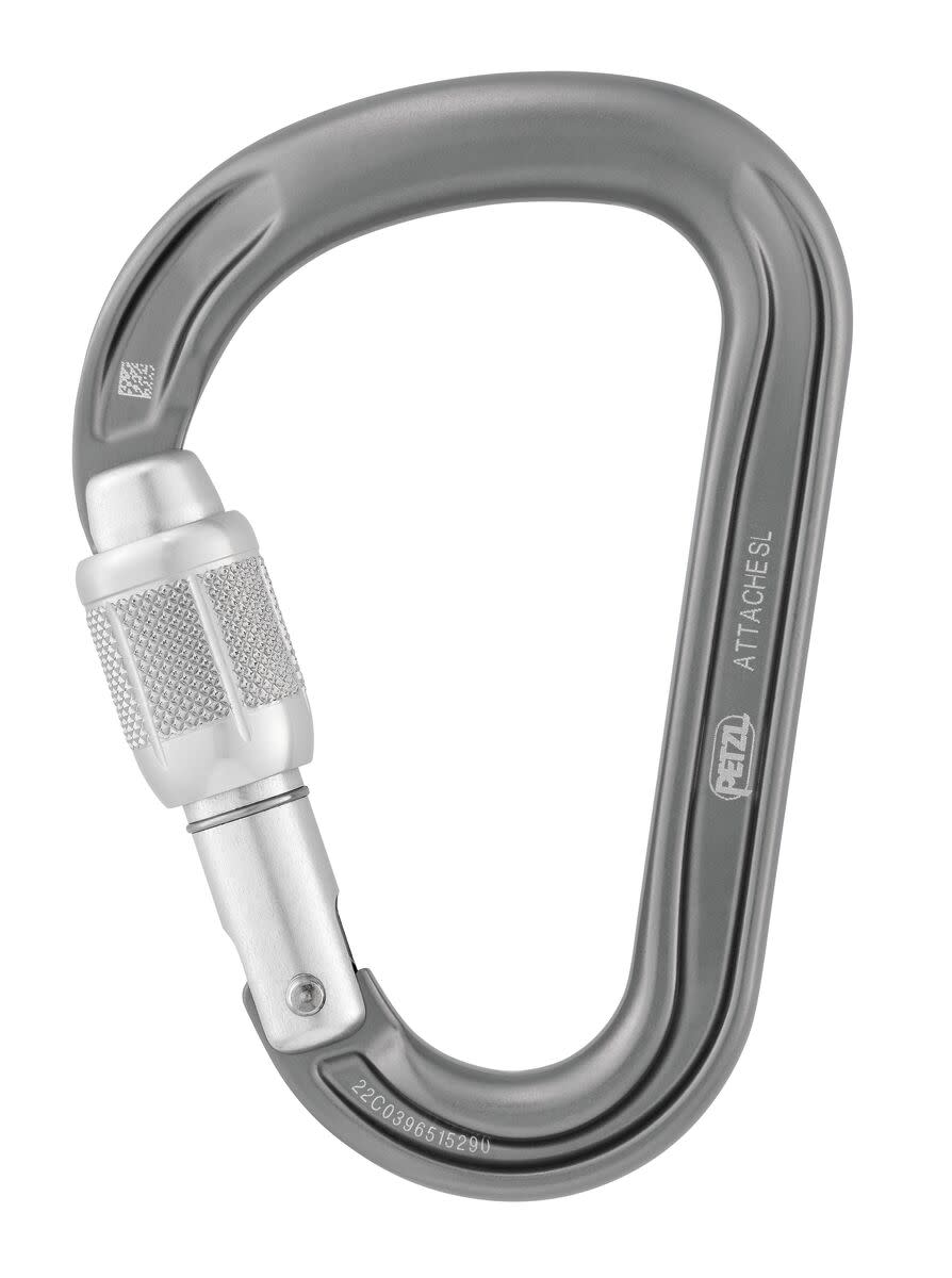 Petzl Attache Grey