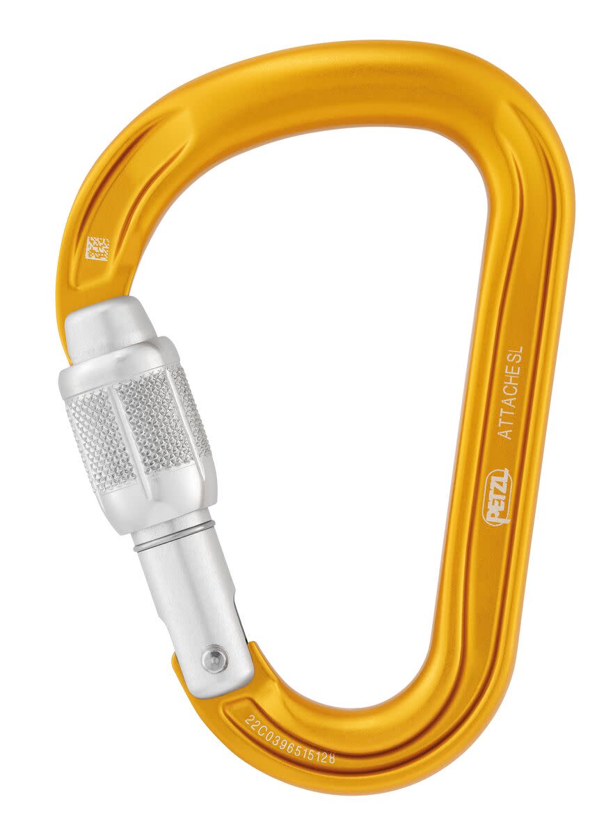 Petzl Attache Yellow