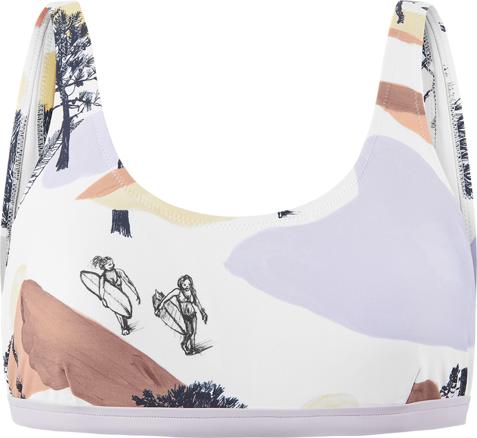 Picture Organic Clothing Women’s Clove Print Bralette Top Pyla