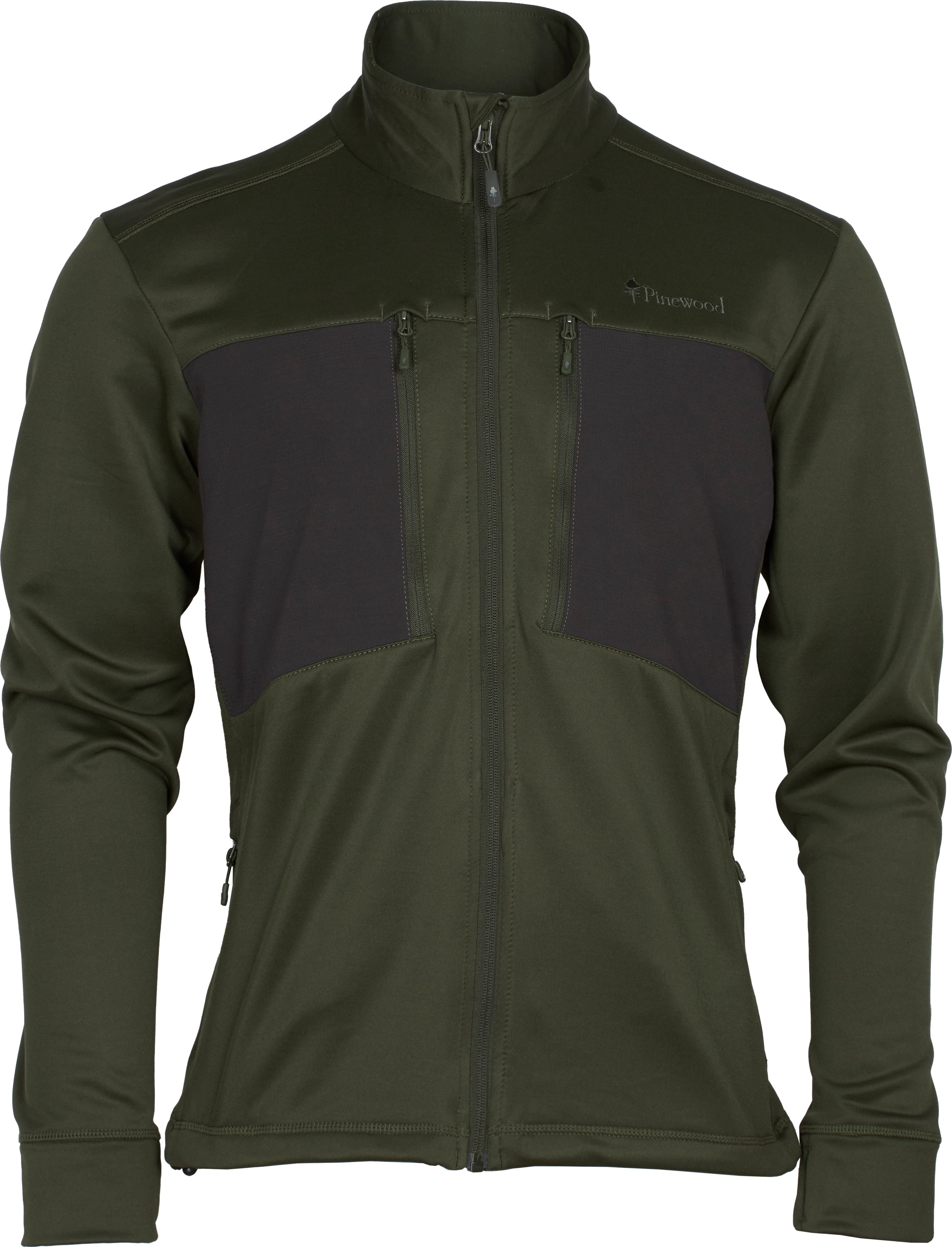 Pinewood Men’s Abisko Power Fleece Moss Green