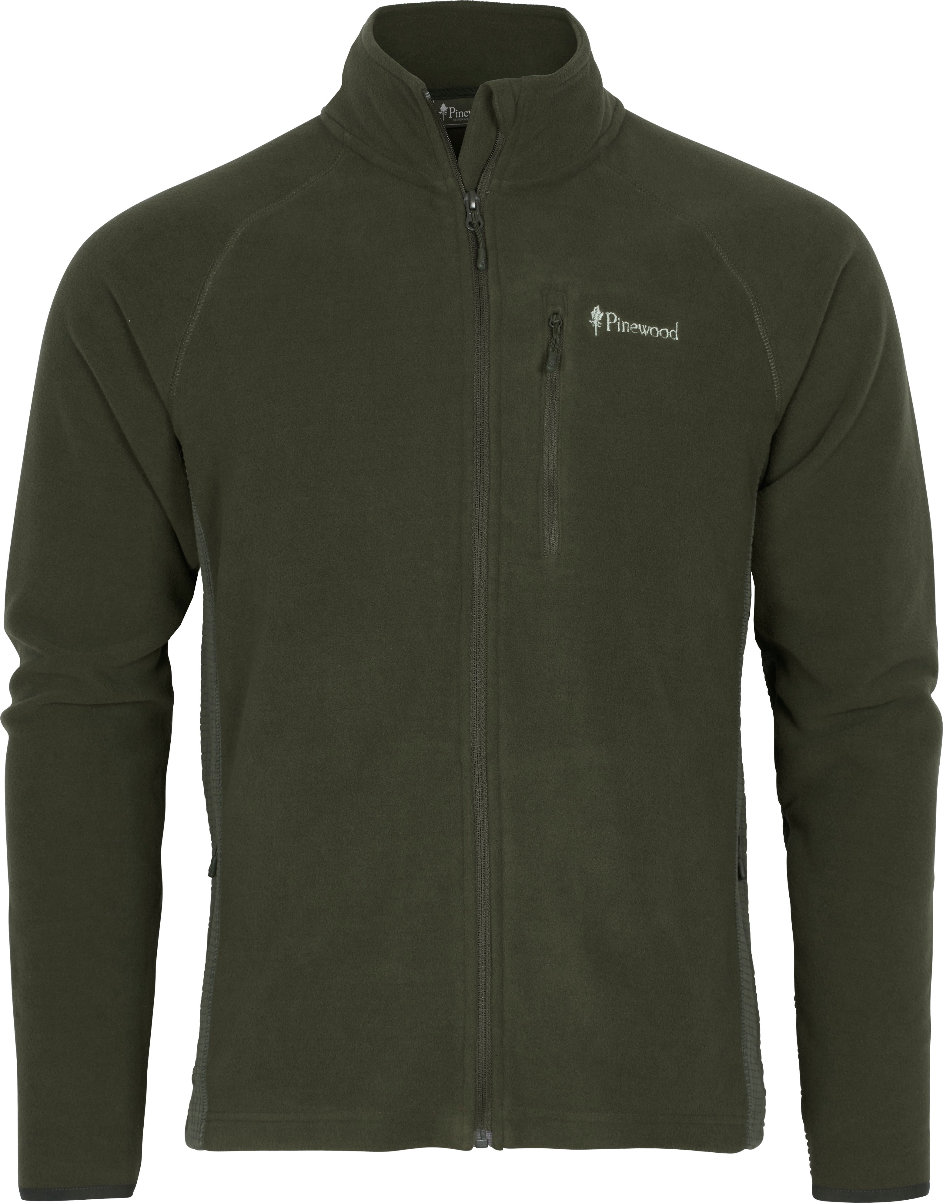 Pinewood Men’s Air Vent Fleece Jacket Dark Mossgreen