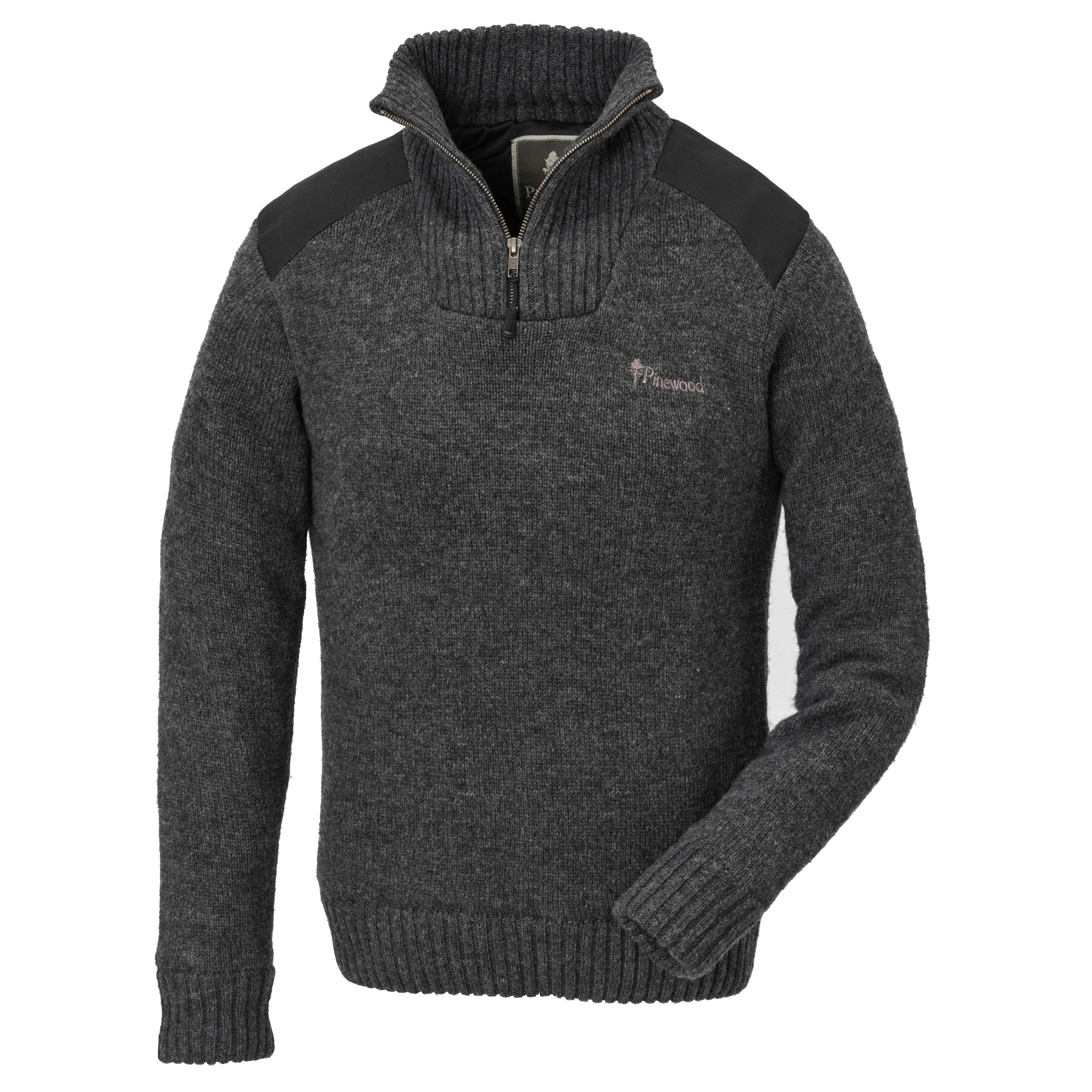 Pinewood Women’s Hurricane Sweater Dark Grey Melange