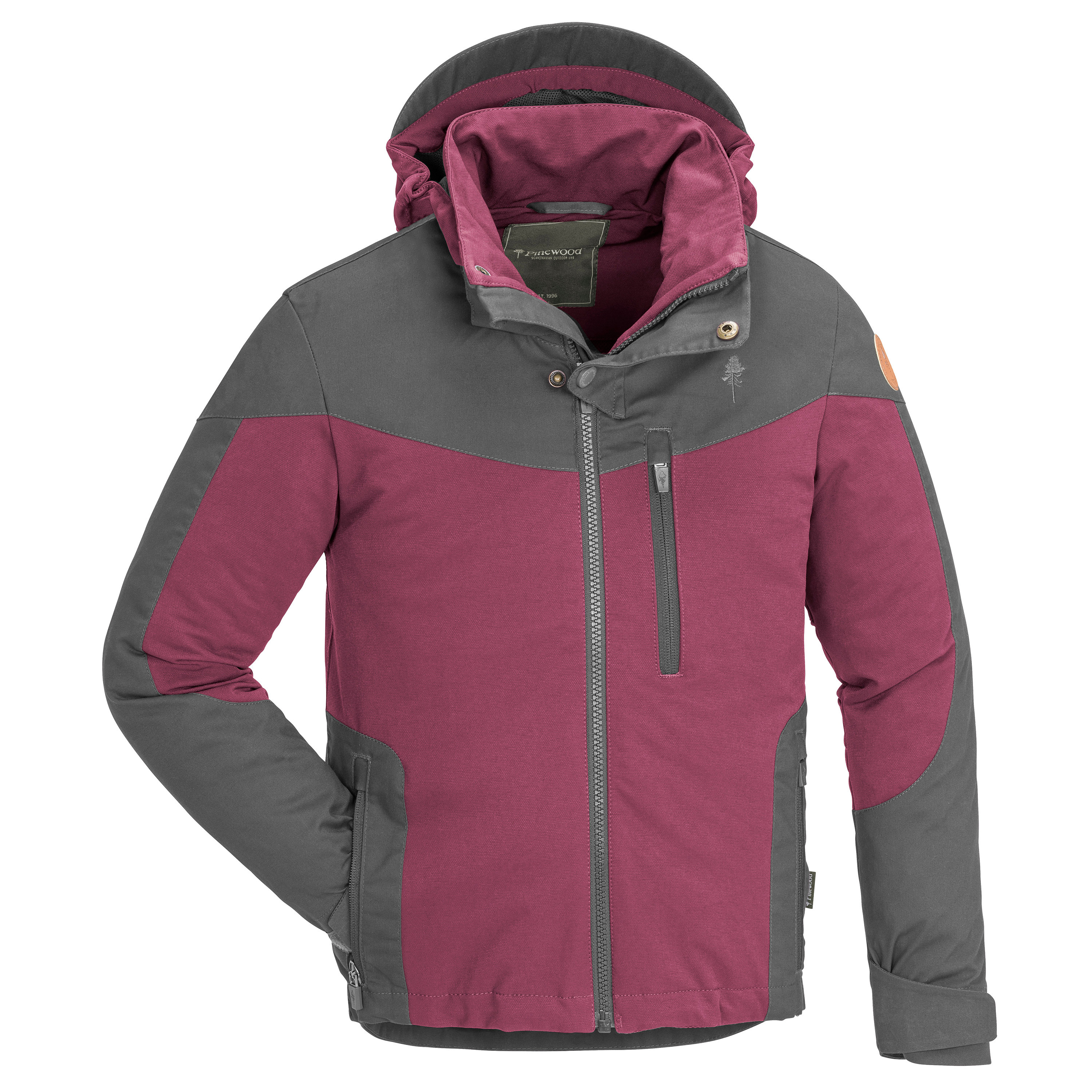 Kids’ Finnveden Hybrid Jacket Plum/D.Anthracite