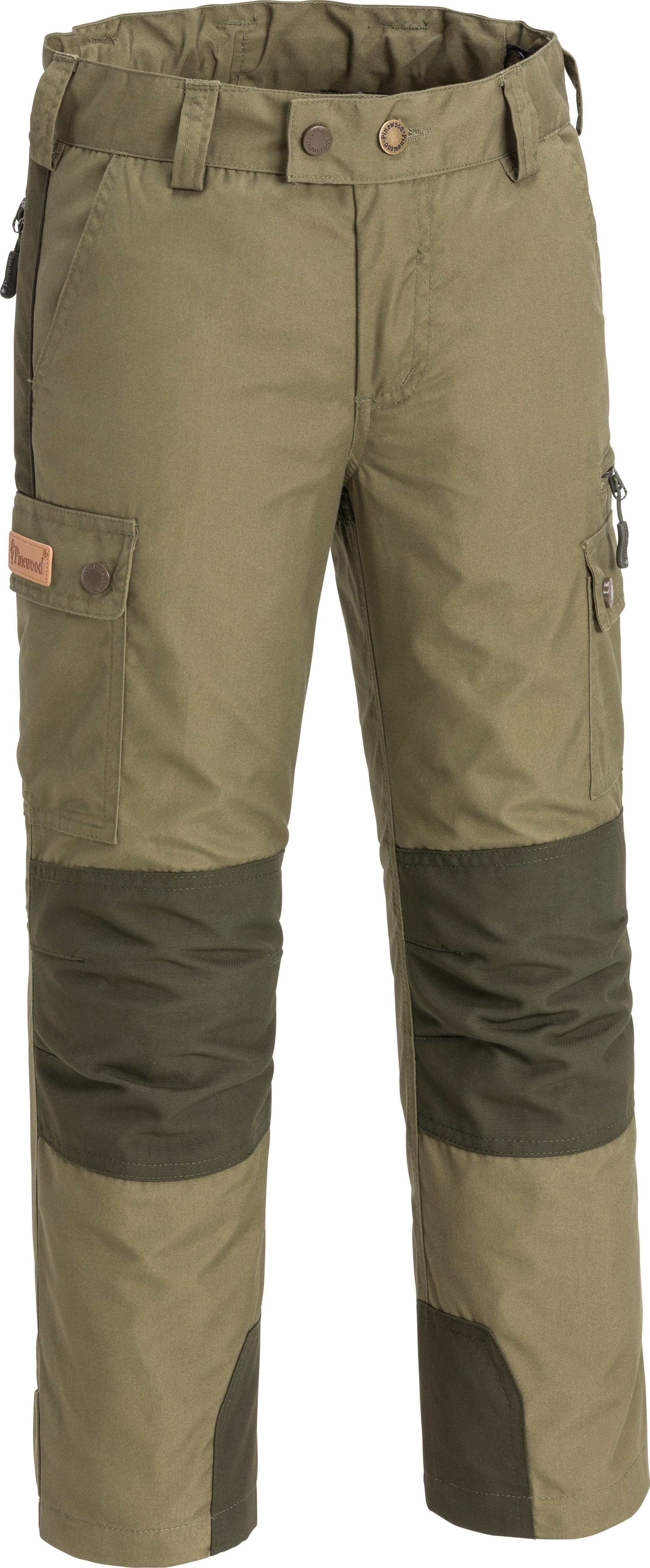 Pinewood Kids’ Lappland Trousers Hunting Olive/Mossgreen