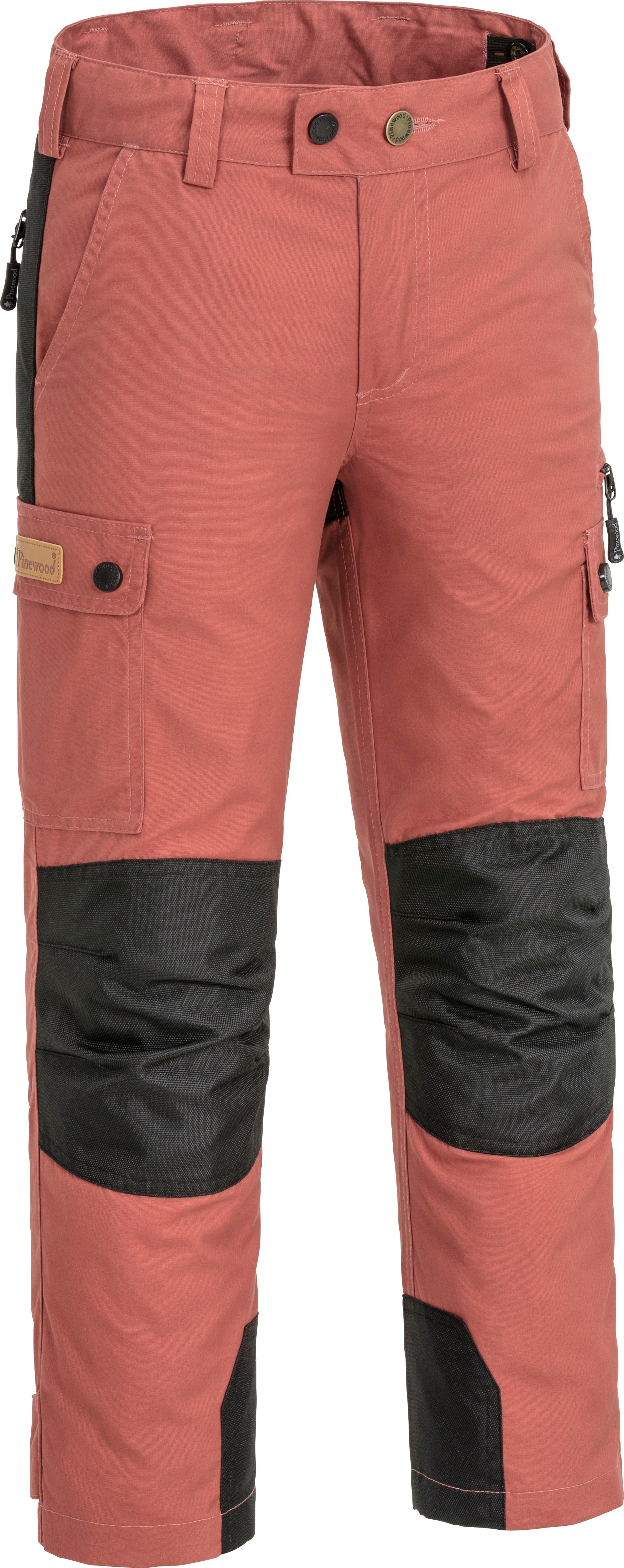 Pinewood Kids’ Lappland Trousers Rusty Pink/Black