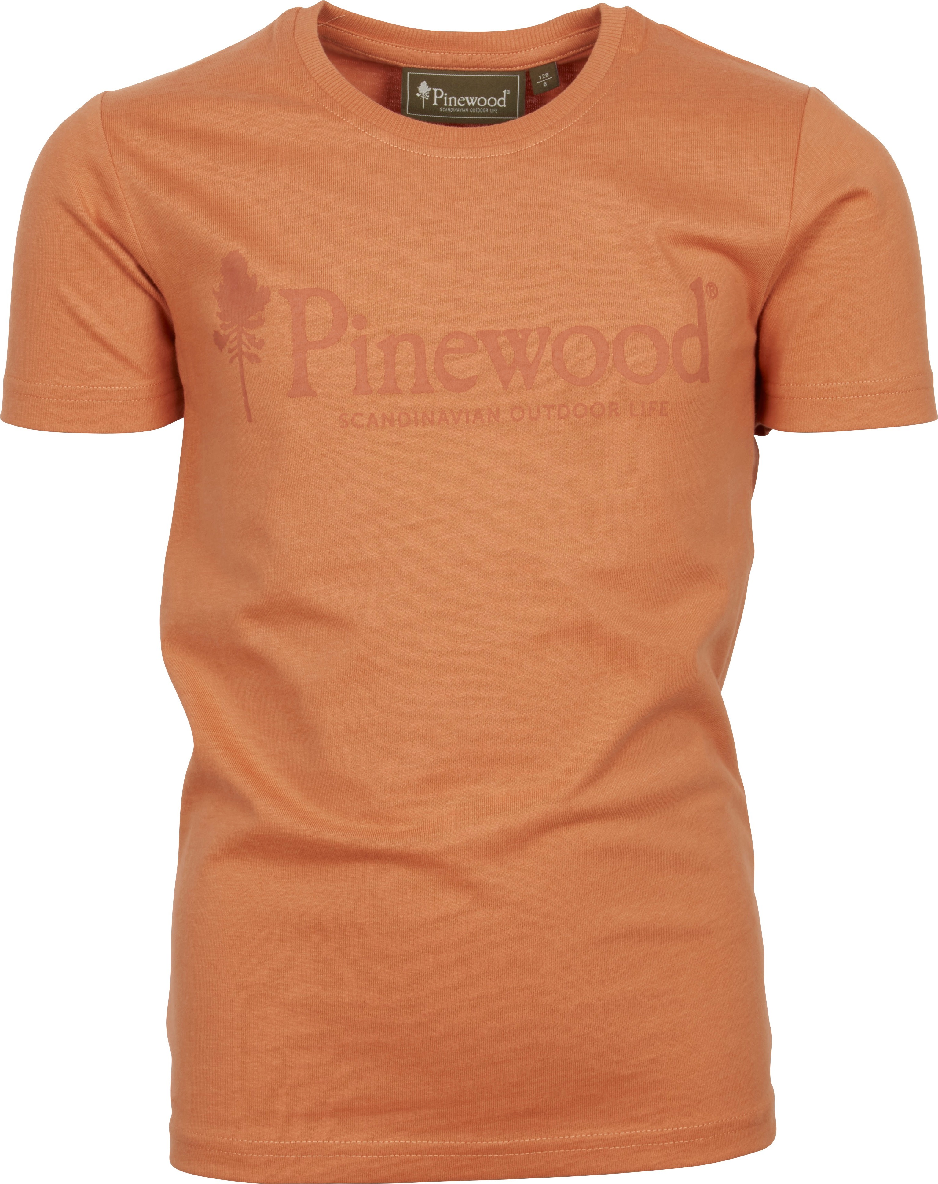 Pinewood Kids’ Outdoor Life T-Shirt L.Terracotta