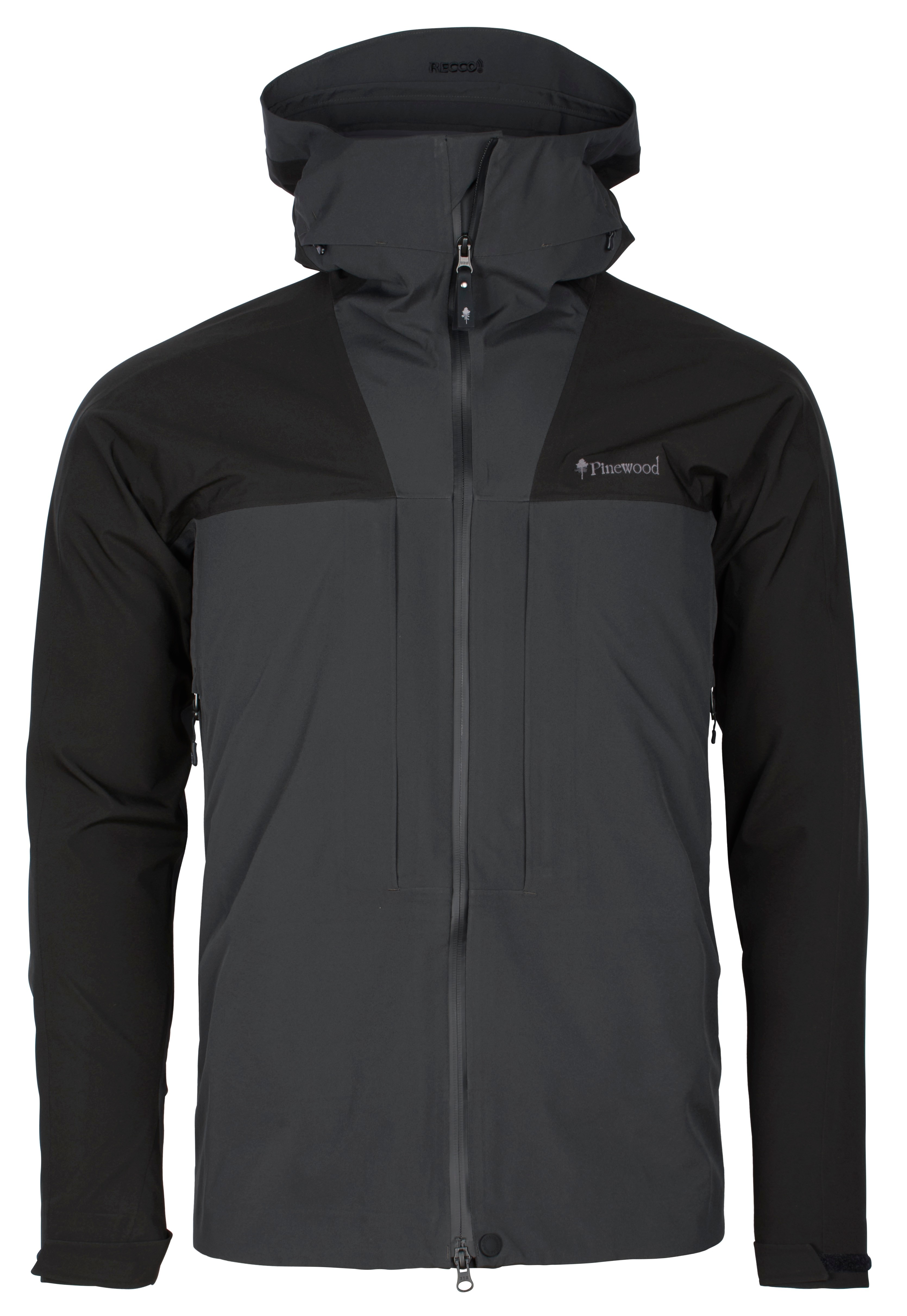 Pinewood Men’s Abisko Trekking 3-Layer Jacket Dark Anthracite/Black